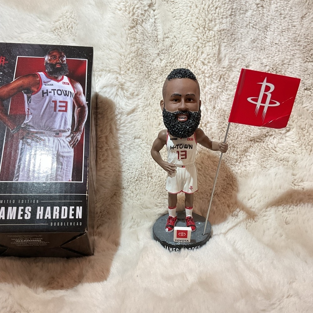 James Harden Houston Rockets Bobblehead.